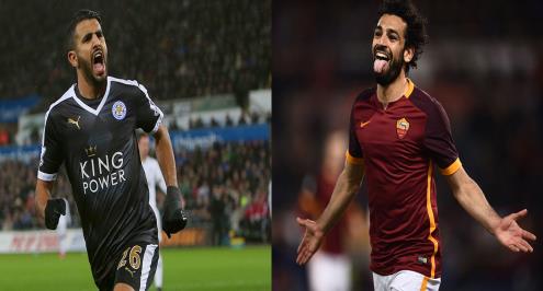 #ملك_العرب.. صلاح أم محرز (أرقام)